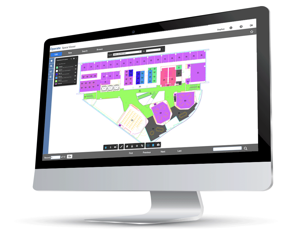 screenshot of FacilityForce IWMS
